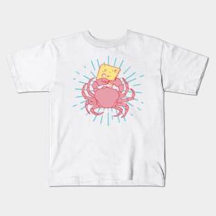 Mighty cheese crab Kids T-Shirt